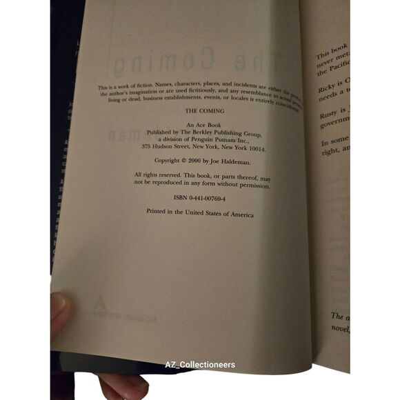 The coming by Joe Haldeman - ace science fiction - isbn 0441007694 - Picture 5 of 7